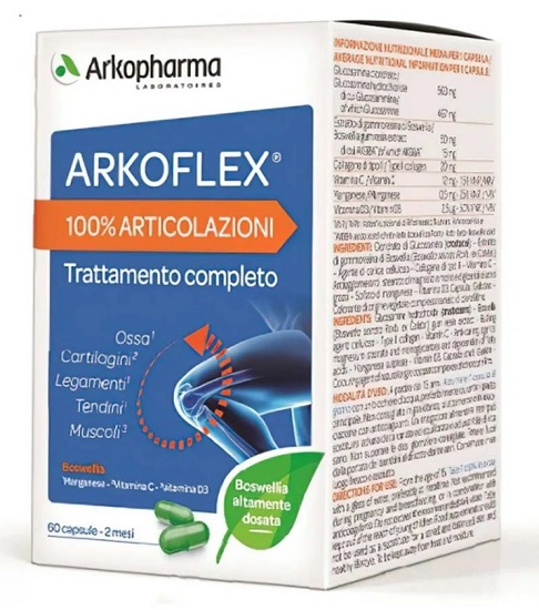 ARKOFLEX 100% ARTICOLAZIONI 60 CAPSULE - dottorbianchi.it