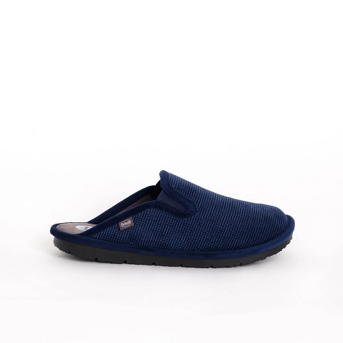 BORIS PRINTED  PANTOFOLA UOMO BLUE 43 - dottorbianchi.it