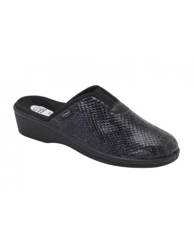 ELSA STAMPA RETTILE NAVY BLUE 36 - dottorbianchi.it