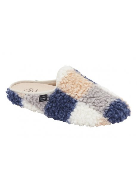 MADDY BLU/MULTICOLOR ECO-PELLICCIA ARRICCIATA 37 - dottorbianchi.it
