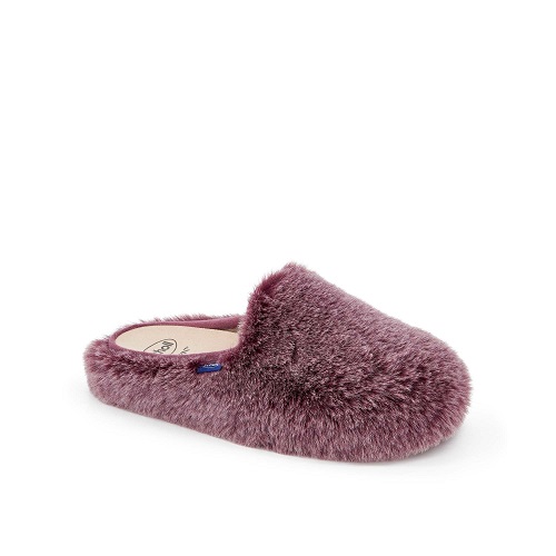 MADDY PANTOFOLA FLUFFY UVA  36 - dottorbianchi.it