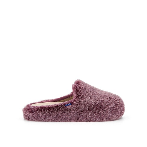 MADDY PANTOFOLA FLUFFY UVA  36 - dottorbianchi.it