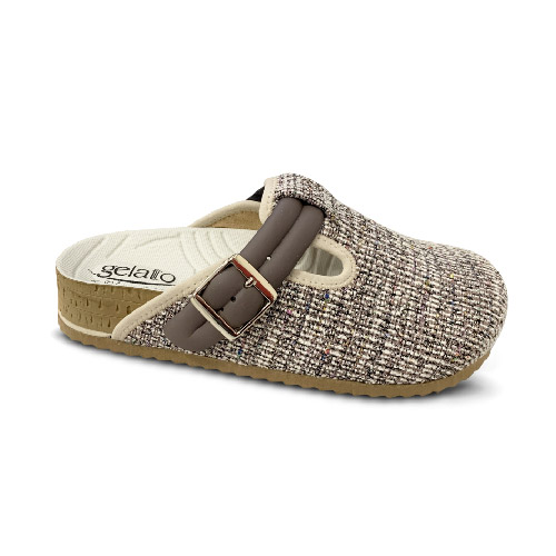 CALZATURA PLANTARE INDOSSABILE PUNTA CHIUSA WOODSTOCK SOFT 2,0 MULTITWEED TORTORA 37/38 - dottorbianchi.it