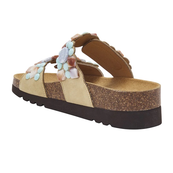 SINTRA 2 STRAPS BEIGE/MULTICOLOR 36 - dottorbianchi.it