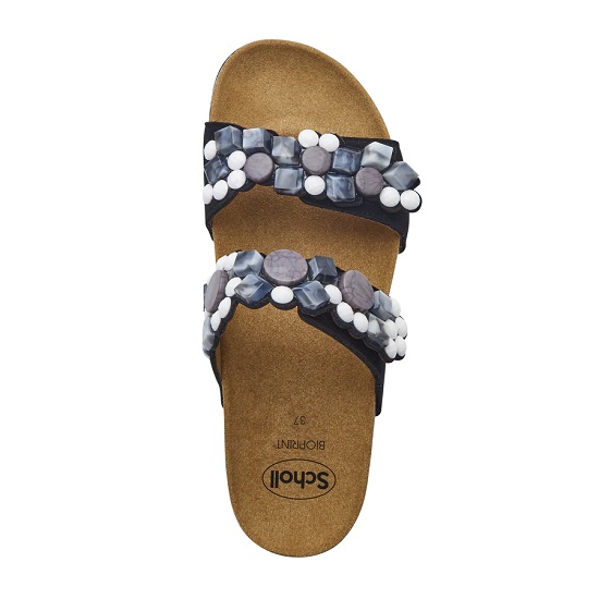 SINTRA 2 STRAPS NERO/MULTICOLOR 35 - dottorbianchi.it