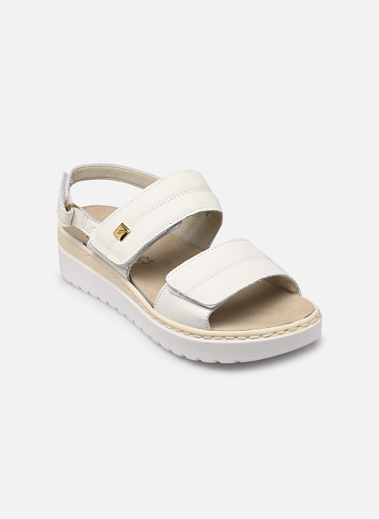CAMAIORE SANDAL BIANCO SPORCO 37 - dottorbianchi.it