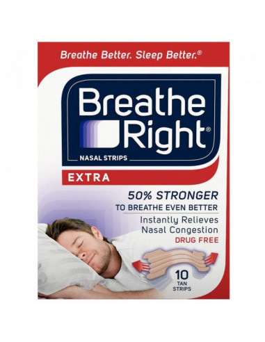 CEROTTI NASALI BREATH RIGHT EXTRA FORTE 30 PEZZI - dottorbianchi.it