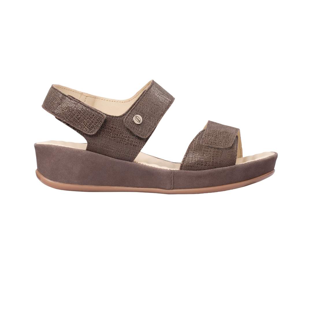 CHRISTY SANDAL 2.0 TAUPE 38 - dottorbianchi.it