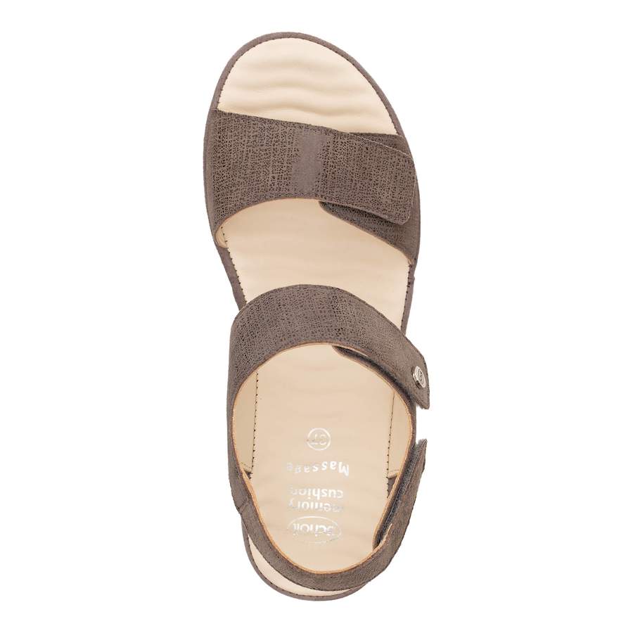 CHRISTY SANDAL 2.0 TAUPE 38 - dottorbianchi.it