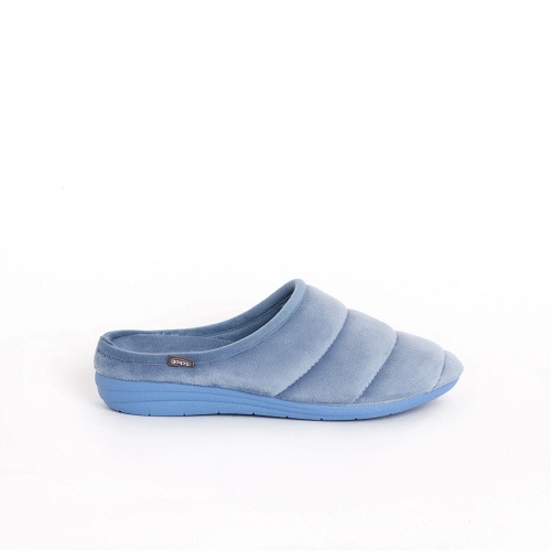 CLOUDY MICROFIBRE PANTOFOLA DONNA LIGHT BLUE 40 - dottorbianchi.it