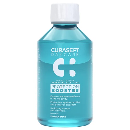 CURASEPT DAYCARE COLLUTORIO PROTECTION BOOSTER FROZEN MINT 100 ML - dottorbianchi.it