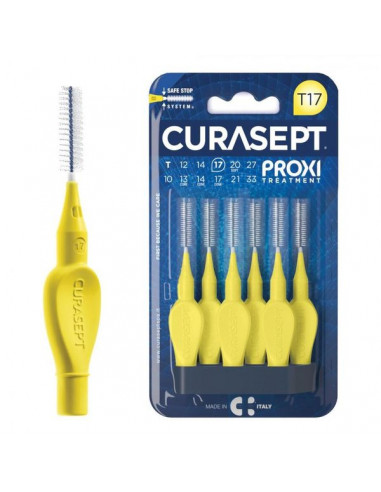 CURASEPT PROXI T17 GIALLO/YELLOW 6 PEZZI - dottorbianchi.it