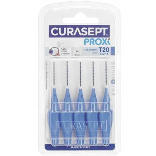CURASEPT PROXI T20 SOFT BLUE 6 PEZZI - dottorbianchi.it