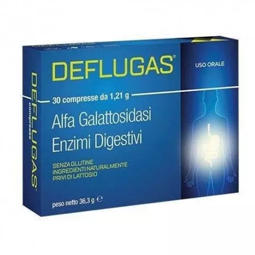 DEFLUGAS 30 COMPRESSE MASTICABILI - dottorbianchi.it
