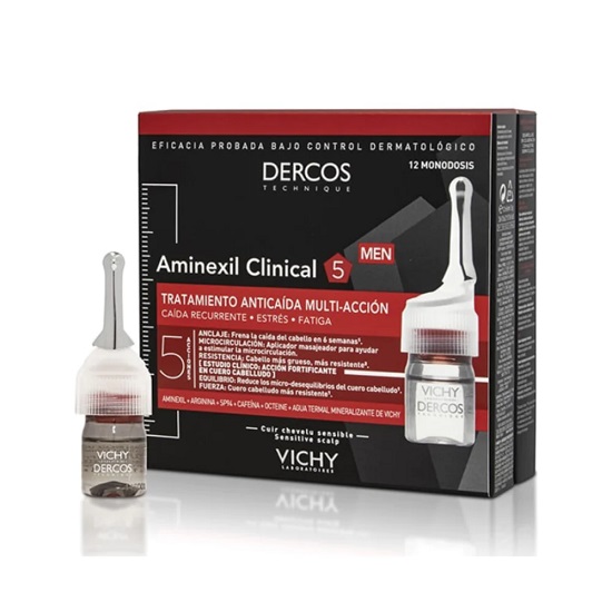 DERCOS AMINEXIL UOMO 12 FIALE 6 ML - dottorbianchi.it