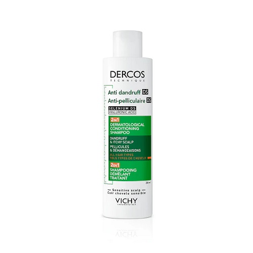 DERCOS TECHNIQUE ANTI DANDRUFF SHAMPOO 2IN1 200 ML - dottorbianchi.it
