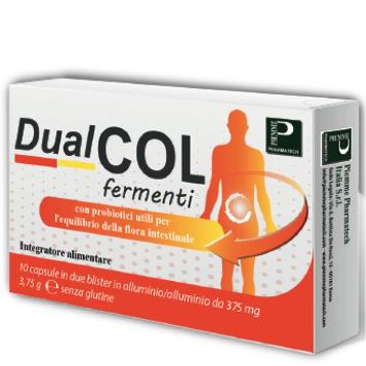 DUALCOL FERMENTI 10 CAPSULE - dottorbianchi.it