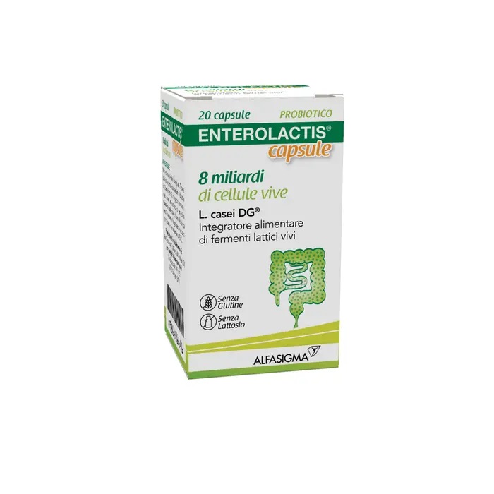 ENTEROLACTIS 20 CAPSULE 8 MILIARDI 300 MG - dottorbianchi.it
