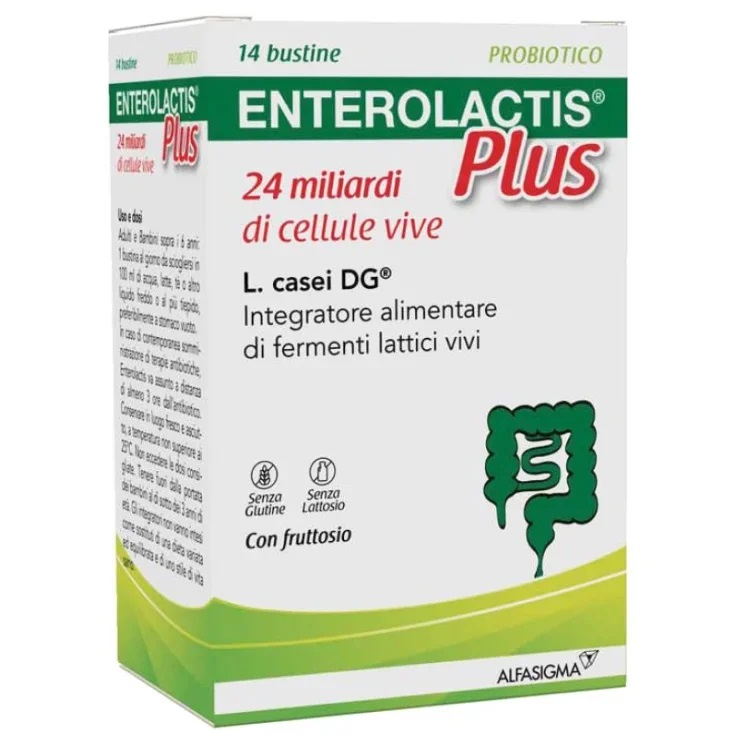 ENTEROLACTIS PLUS 14 BUSTINE - dottorbianchi.it