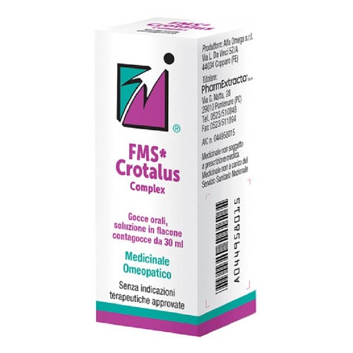 FMS CROTALUS COMPLEX*30ML GTT - dottorbianchi.it