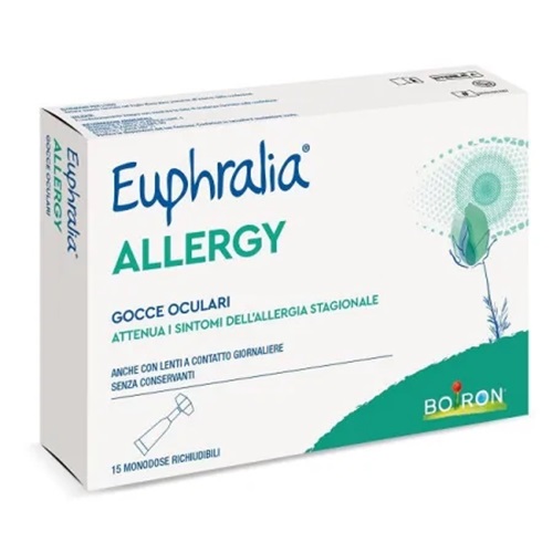 GOCCE OCULARI EUPHRALIA ALLERGY 15 MONODOSE - dottorbianchi.it