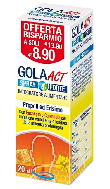 GOLA ACT SPRAY FORTE 20 ML - dottorbianchi.it