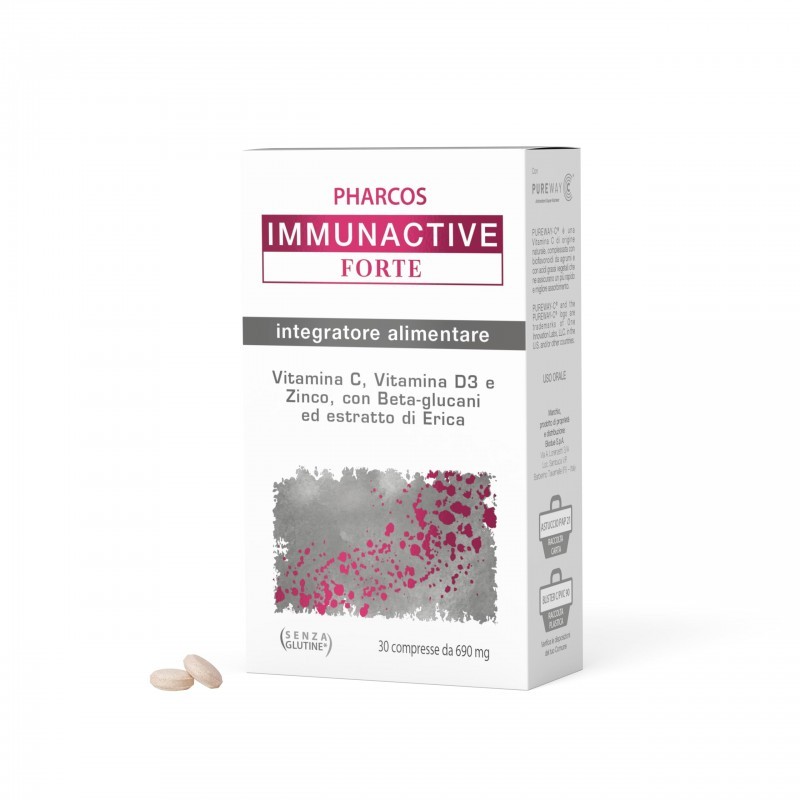 IMMUNACTIVE FORTE PHARCOS 30 COMPRESSE - dottorbianchi.it