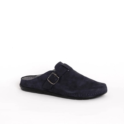 INVERNESS MAN NUBUCK CIABATTA UOMO NAVY BLUE 44 - dottorbianchi.it
