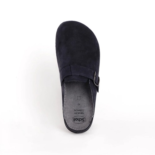 INVERNESS MAN NUBUCK CIABATTA UOMO NAVY BLUE 44 - dottorbianchi.it