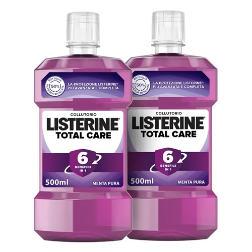 LISTERINE TOTAL CARE BUNDLE 2 X 500 ML - dottorbianchi.it