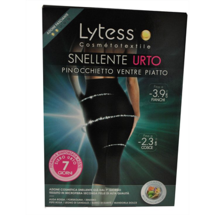 LYTESS PINOCCHIETTO SNELLENTE URTO NERO TAGLIA L/XL - dottorbianchi.it