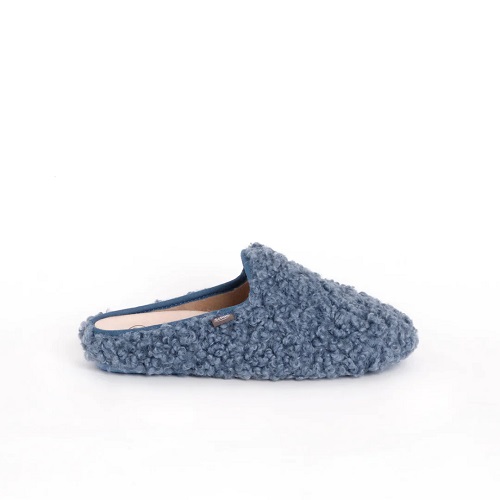 MADDY CURLY CIABATTA DONNA BLUE 37 - dottorbianchi.it