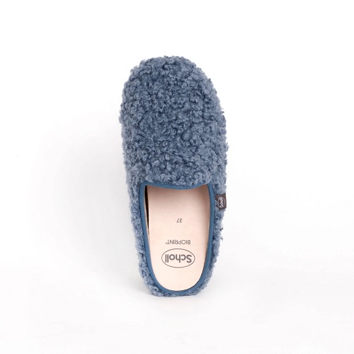 MADDY CURLY CIABATTA DONNA BLUE 41 - dottorbianchi.it