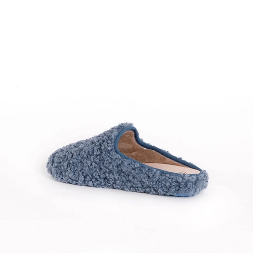 MADDY CURLY CIABATTA DONNA BLUE 41 - dottorbianchi.it
