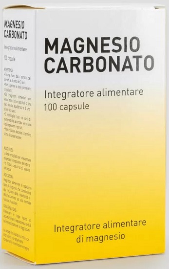 MAGNESIO CARBONATO 100 CAPSULE - dottorbianchi.it
