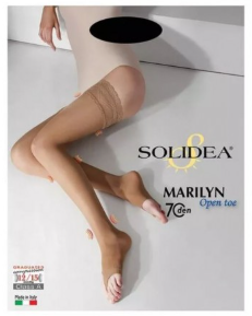 MARILYN 70 PUNTA APERTA CALZA AUTOREGGENTE CIPRIA 3-ML - dottorbianchi.it