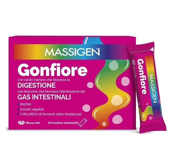 MASSIGEN GONFIORE 20 STICK PACK - dottorbianchi.it