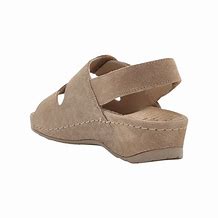 NIVES 2 STRAPS PELLE SCAMOSCIATA MARRONE CHIARO 37 - dottorbianchi.it
