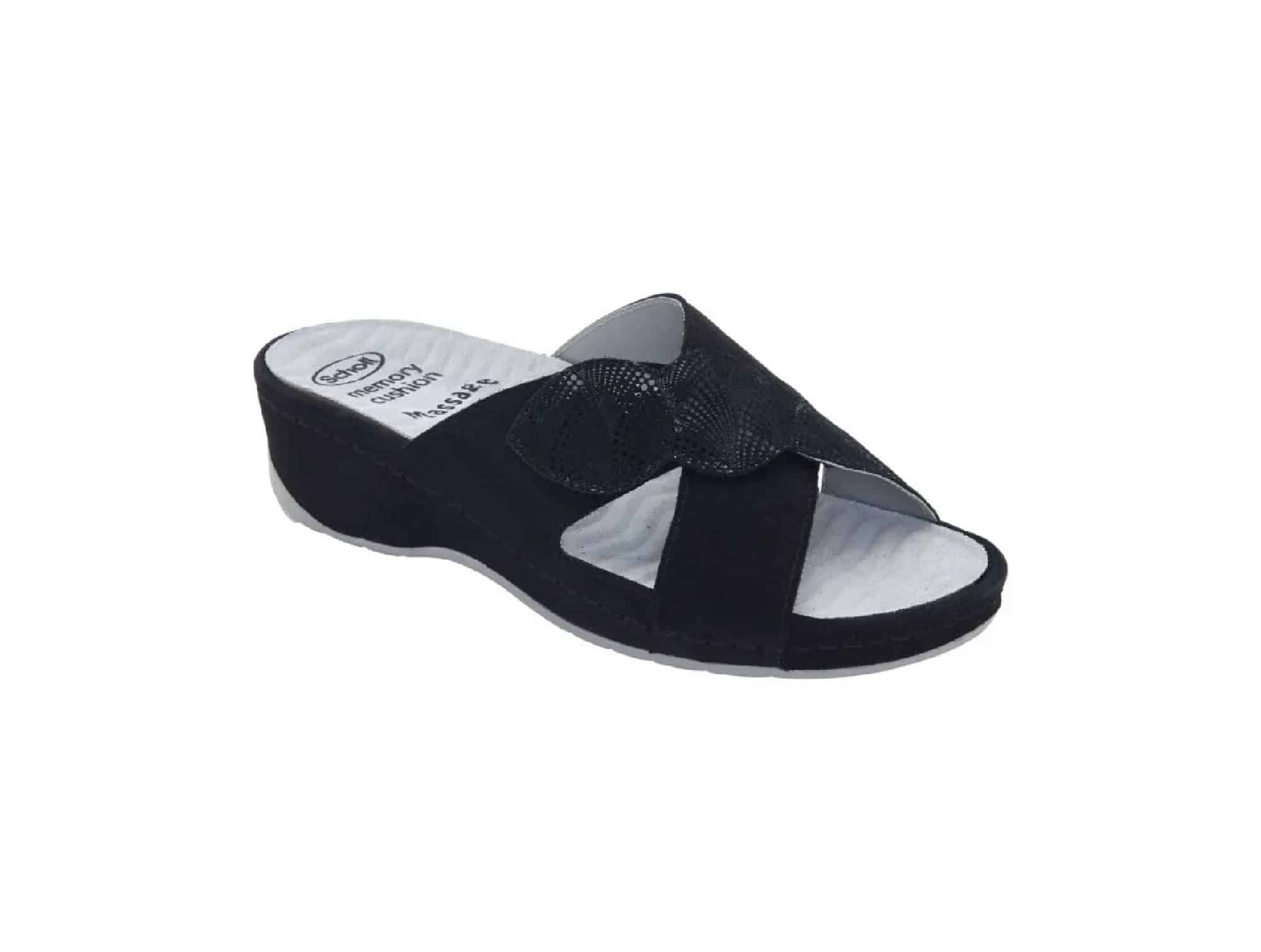 NIVES CROSS NERO PELLE SCAMOSCIATA 37 - dottorbianchi.it