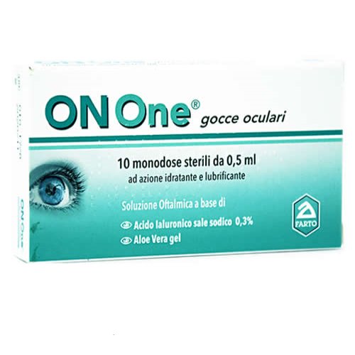 GOCCE OCULARI ONONE 10 MONODOSE STERILI DA 0,5 ML IN 2 STRIP - dottorbianchi.it