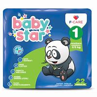 PANNOLINO BABYSTAR 2/5KG T1 22 PEZZI - dottorbianchi.it