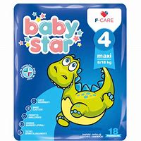 PANNOLINO BABYSTAR 8/18KG T4 18 PEZZI - dottorbianchi.it