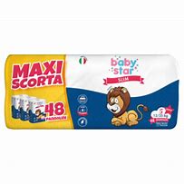 PANNOLINO BABYSTAR MEGASCORTA TAGLIA 5 48 PEZZI - dottorbianchi.it