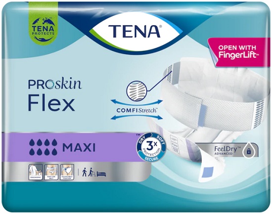 TENA FLEX MAXI L PANNOLONE PER INCONTINENZA  22 PEZZI - dottorbianchi.it
