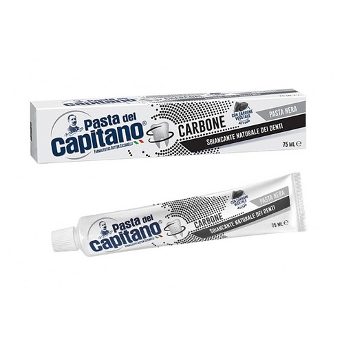 PASTA DEL CAPITANO DENTIFRICIO CARBONE VEGETALE 100 ML - dottorbianchi.it