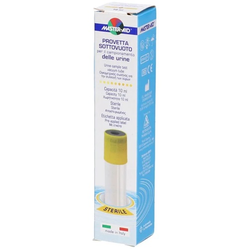 PROVETTA SOTTOVUOTO PER RACCOLTA DELLE URINE 10 ML - dottorbianchi.it