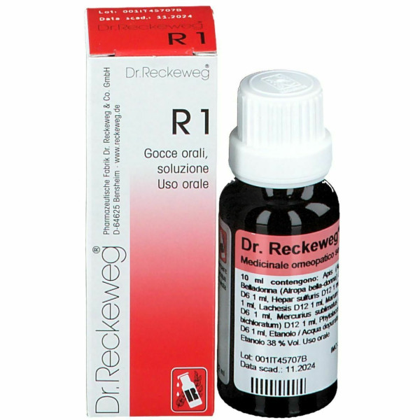 RECKEWEG R1 GOCCE 22 ML - dottorbianchi.it
