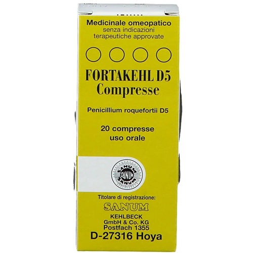 SANUM FORTAKEHL D5 20 COMPRESSE - dottorbianchi.it