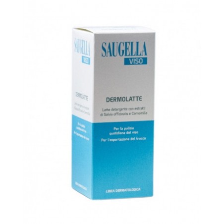 SAUGELLA DERMOLATTE VISO DETERGENTE 200 ML - dottorbianchi.it