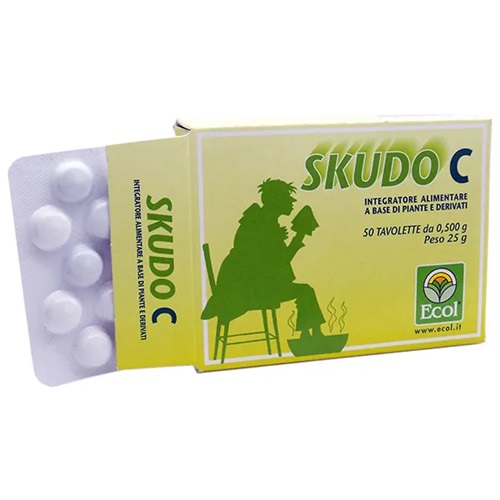 SKUDO C 50 TAVOLETTE 500 MG - dottorbianchi.it